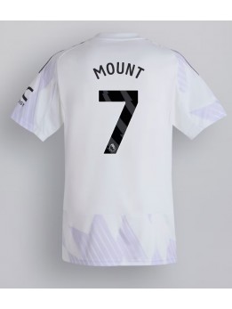 Billige Manchester United Mason Mount #7 Bortedrakt 2025-26 Kortermet